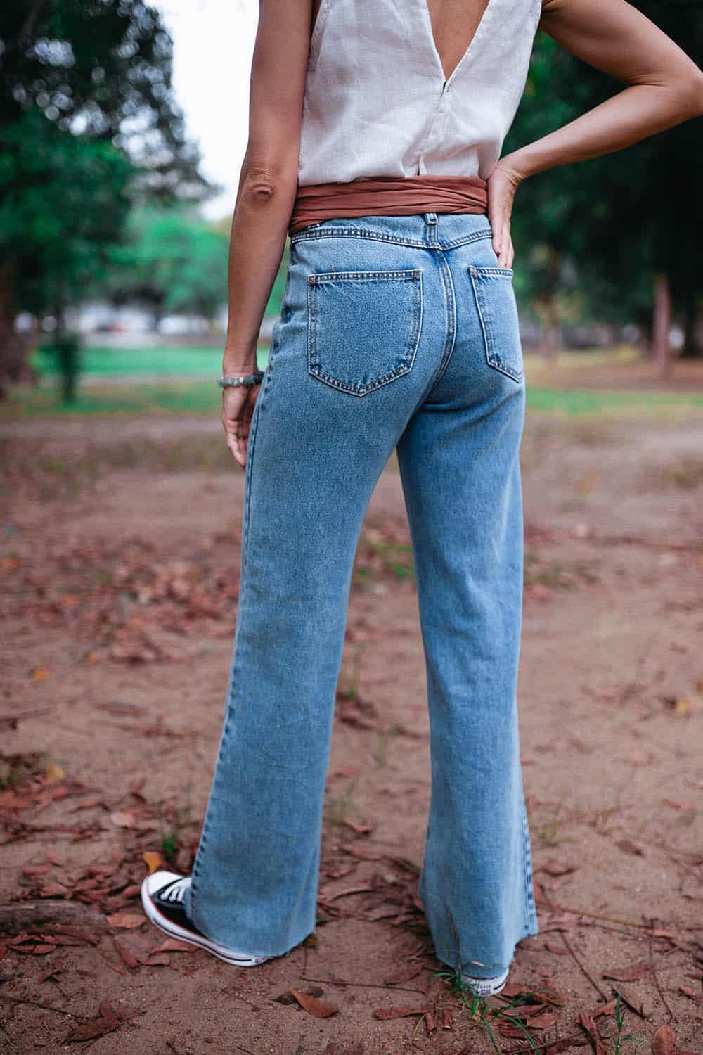 Calça wide leg jeans: 30 provas de que ela é para todos os estilos